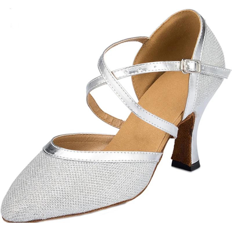 New Latin Dance Shoes for Dance Halls, Parties, Stage Performances, Women's High Heels, Wedding Women's Shoes, Summer Sandals cm