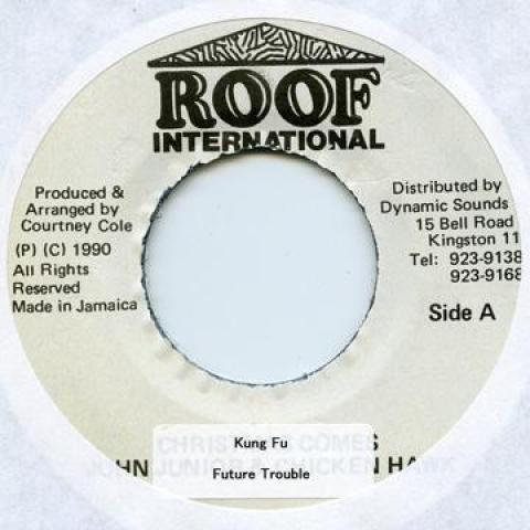 7inch Record FUTURE TROUBLE - Kung Fu Roof Internatio 1994 Jamaica Reggae, Ska & Dub