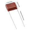 10Pcs Electric Guitar Film Capacitors Easy To Install Multiuse 0.022uf 0.047uf Guitar Capacitors Metallized Replace Parts
