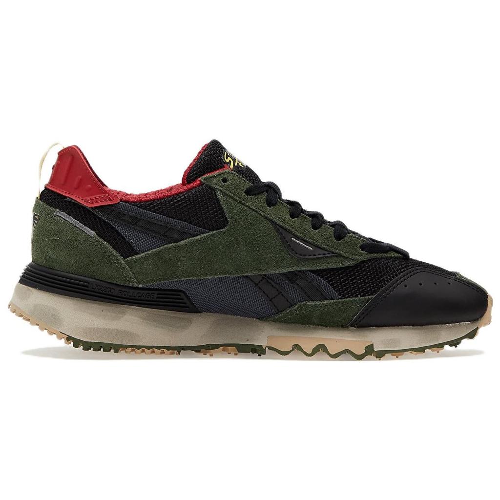 Street Fighter X Reebok LX 2200 Cammy Unisex Sneakers Black Core-Black Primal-Green H06329