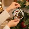 Christmas Round and Hanging Ornament Set, 6