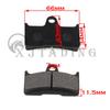 6 pcs Front Rear Brake Pads Motorcycle Bicycle Disc Semi-metallic for CF moto CF 500 600 X5 X6 X8 U5 ATV UTV Moto Parts