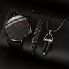 Hot-selling Belt Business Men's Watch, Fashionable Simple Style Casual Thin Quartz Watch