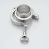 304 Stainless Steel Quick-Connect Sanitary Fitting Set / Precision Cast Clamp for Pipe Fitting 32 45