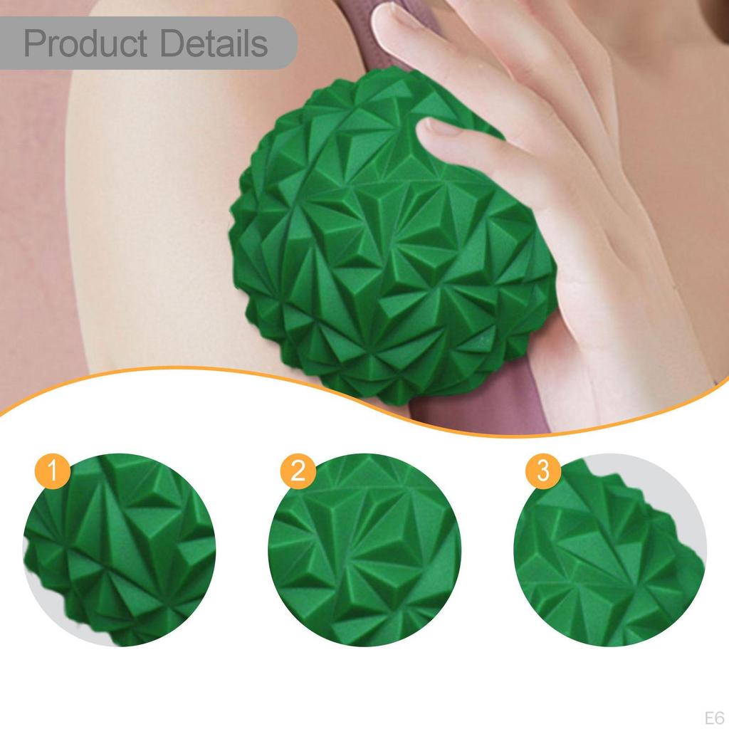 Children's Sensory Play Half Ball Lightweight Dia. 6.3inch Foot Massage Yellow