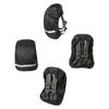Water-proof Backpack Cover Rainproof Backpack Rain Cover with Reflective Strip for Hiking Camping Black M