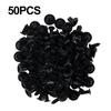 50x Nylon Front Bumper Fender Body Mouldings Clips Rivets Retainer For Mazda 3/6