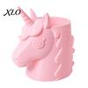 Cute Stationery Storage 3D Printed Horse Makeup Brush Holder for Desk, Vanity Organizer Dreamy Room Decor Pens And Stationery, Kawaii Container