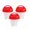 3/6pcs Egg Poachers Cooker Silicone Non-Stick Egg Boiler Cookers Pack Boiled Eggs Mold Cups for Breakfast Kitchen Cooking Tools