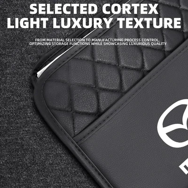 Bil Baksätes Förvaringslåda Bil Organizer Skydd Hängande Förvaringsväska För Mazda 3 Alexa CX4 CX5 CX8 CX-5 CX-3 Atenza Demio MPS