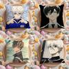 BLUE Anime L-LOCK Cushion Cover Home & Car Multi-Scene Pillow Cover - Reversible, Soft & Durable for Daily Use