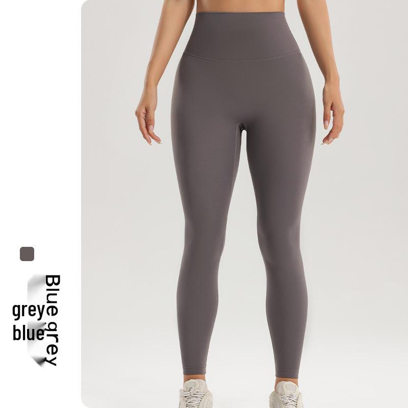 Fuyou Nahtlose High-Waist Yoga-Hose für Damen - Herbst/Winter, Po-Lifting, Beinverlängernde Fitness-Tights