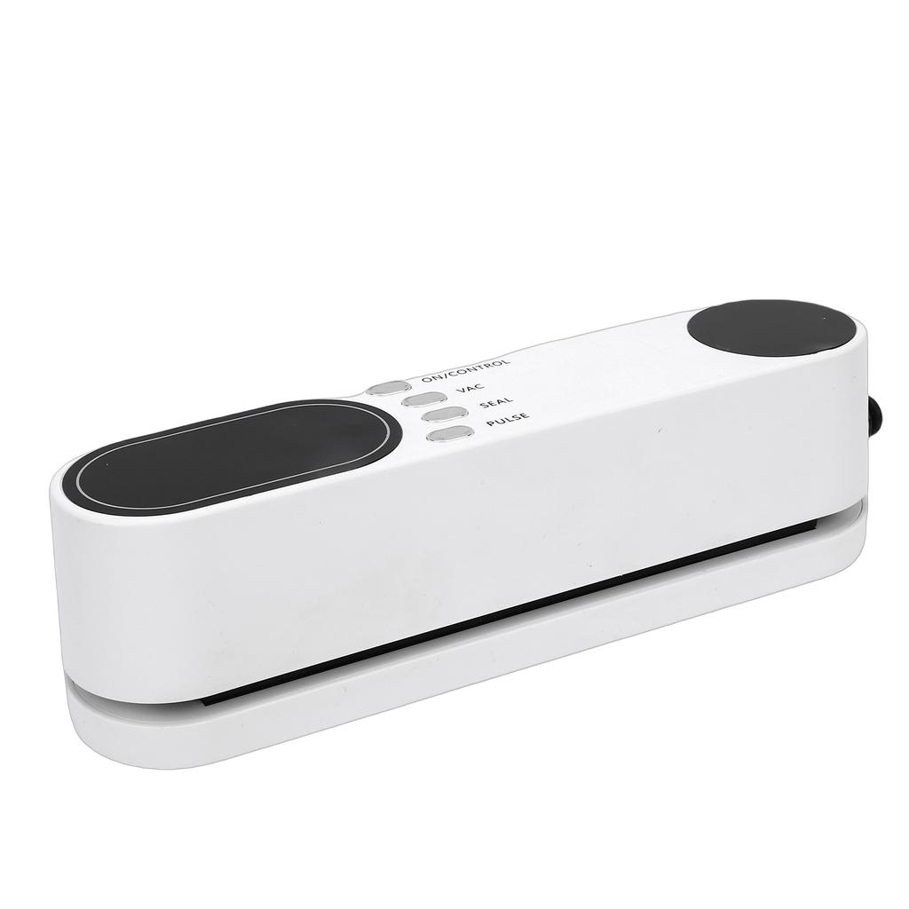   Food Vacuum Sealer 60KPa Rechargeable Automatic Food Sealer Machine 3 Temperature Setting Portable for Home Outdoor Travel