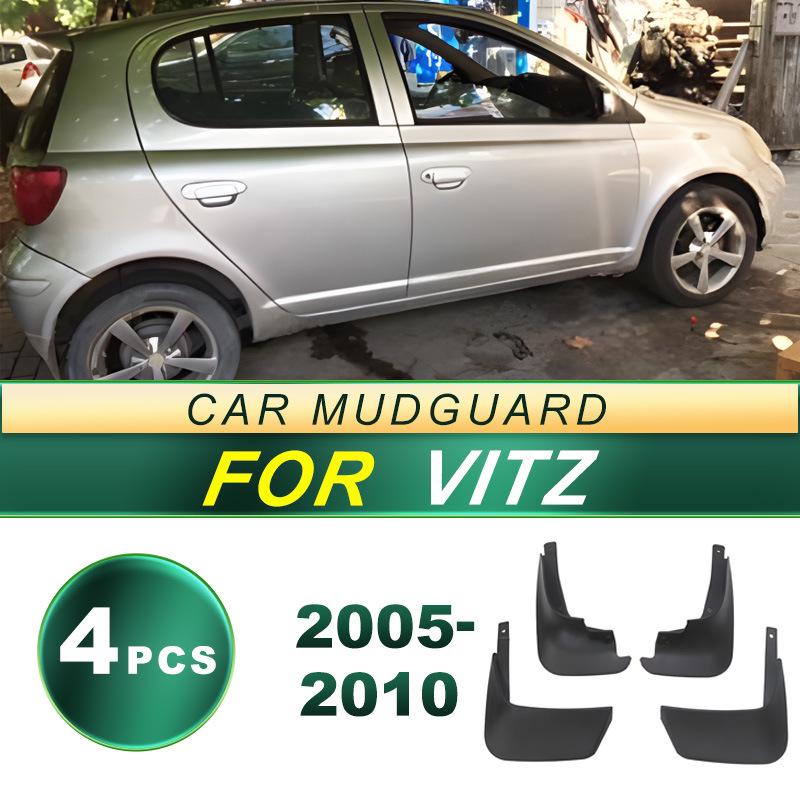 Toyota Vitz 2005-2010 Mud Flap: Soft Rubber Tire Guards