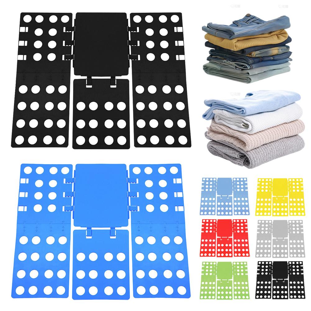 Adult Kids Quick Fold Clothes Folding Board Plastic Clothing Folder Bender Quick Clothes Folding Board for Laundry Room Home