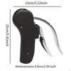 Manual Wine Opener for Kitchen Use, Vertical Lever Corkscrew Home And Bar