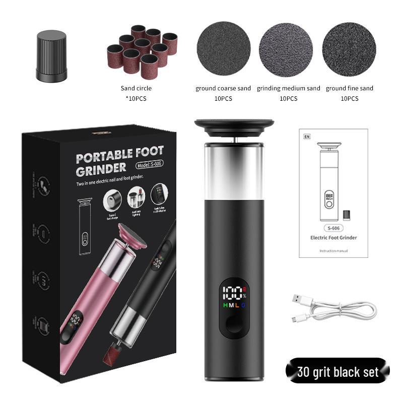 Electric Callus Remover & Nail Grinder - Multi-functional Foot Care Tool for Dead Skin Removal