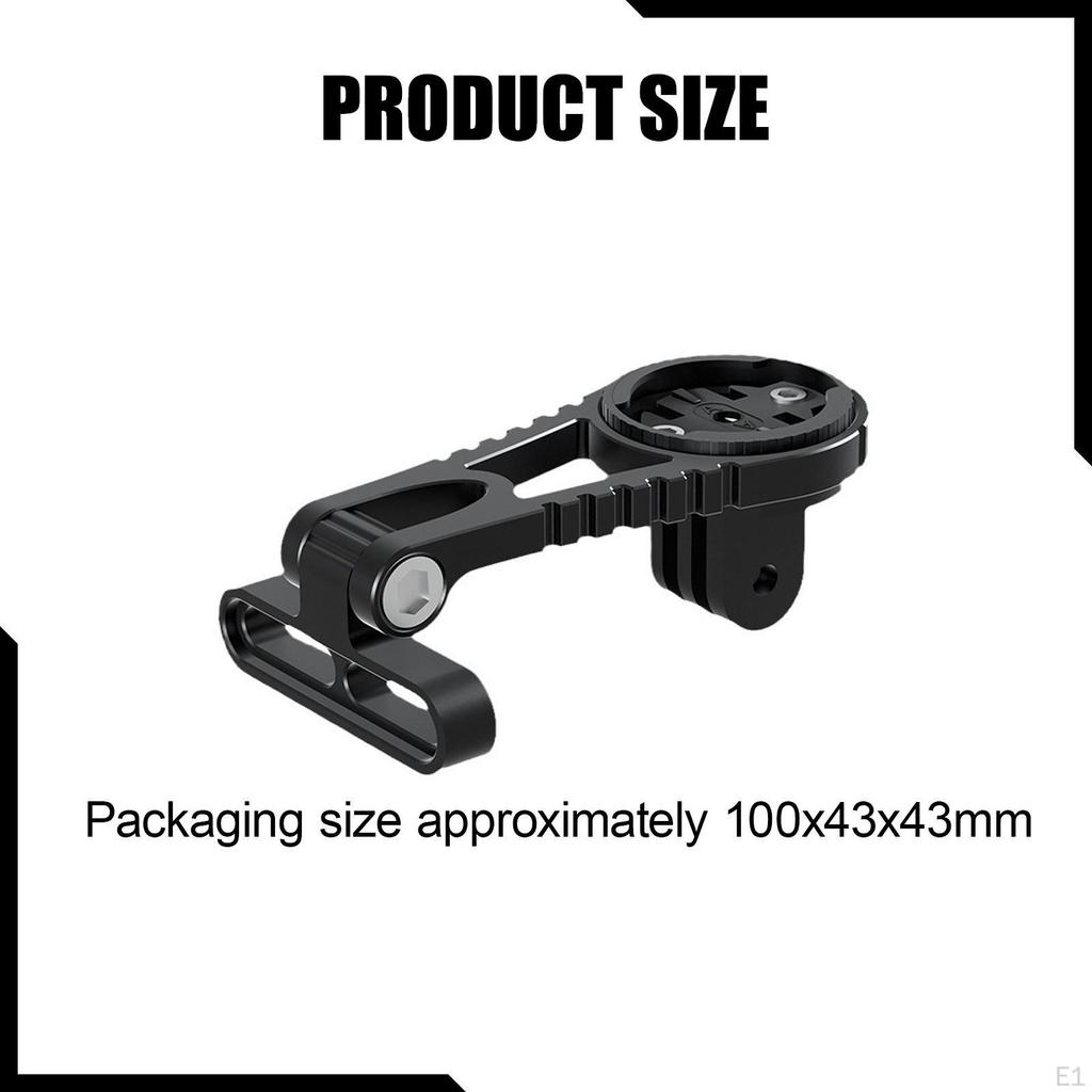 Bike Computer Mount Stem Extension Holder Rack for Camera