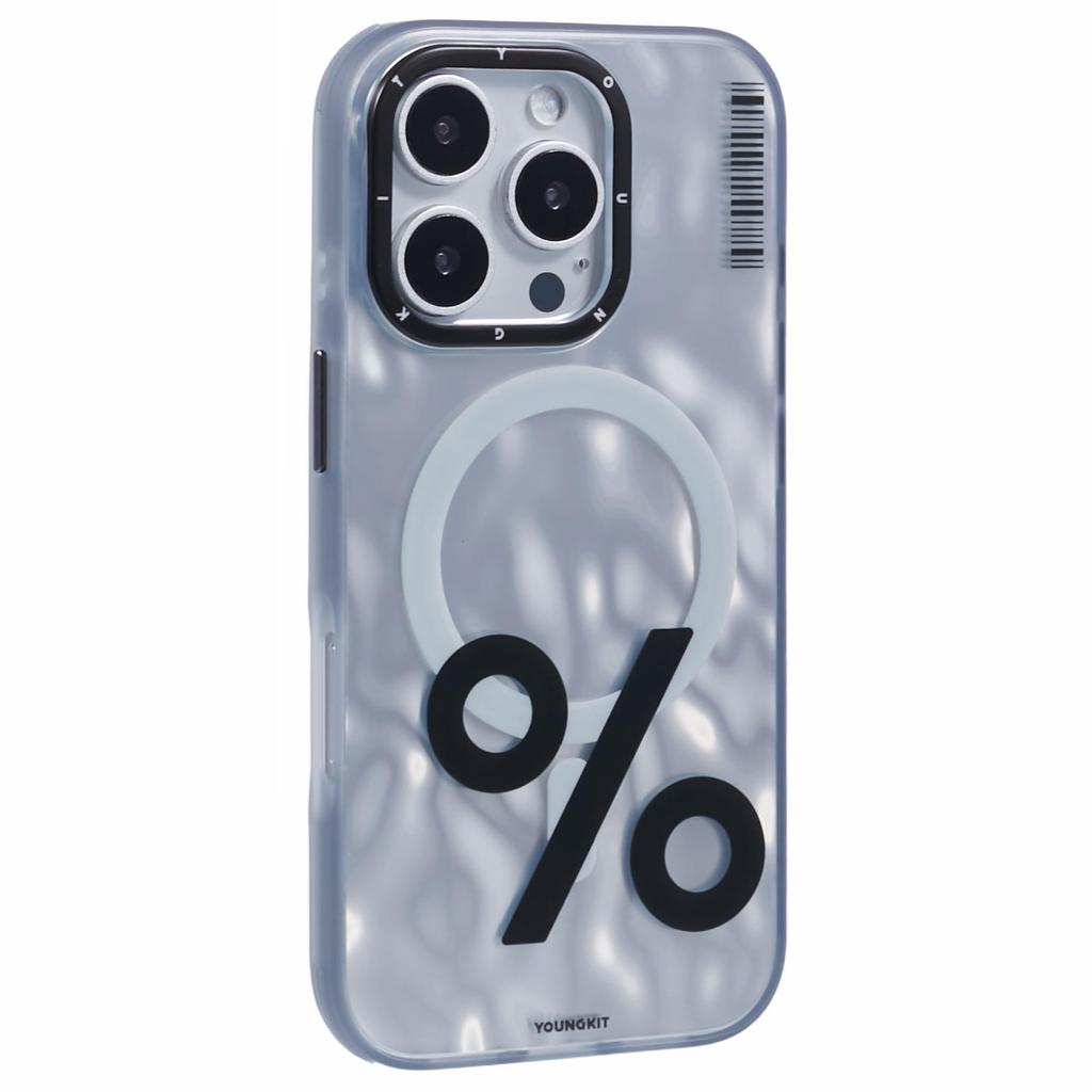 YOUNGKIT Mathematical Series for iPhone 16 Pro Case Compatible with MagSafe IMD TPU Back Cover