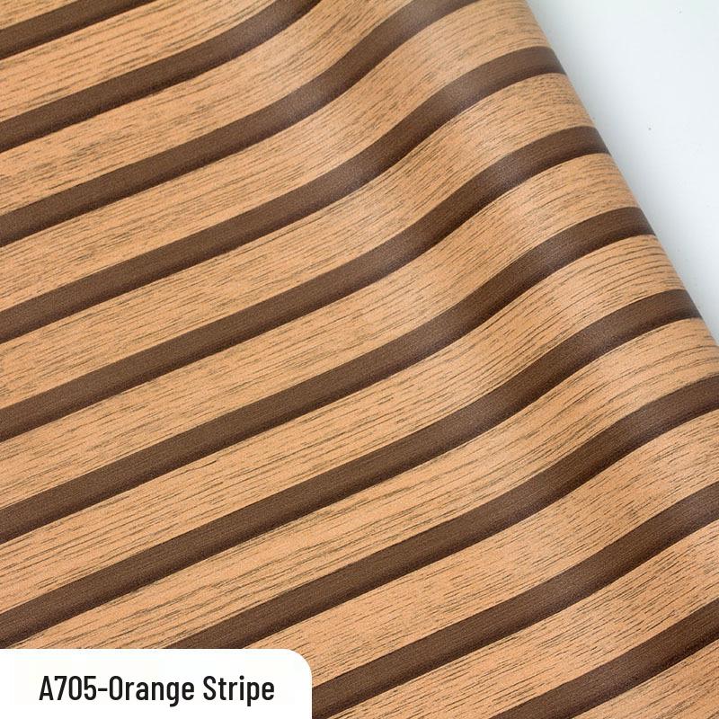 

Self-Adhesive Wooden Veneer Wall Panel - Wood Grain TV Background Sticker 60CM x 3M
