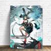 Solid Wood Frame Dusk Arknights Canvas Painting Wall Art Posters Prints Pictures Living Room Decoration Home Decor
