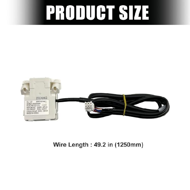 Universal Washing Machine Lid Switches Replacement Lid Switches Assembly Model EBF61674802 Washing Machines Accessories