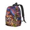T-Rex Dinosaurier Angriff Rucksack Schüler Jungen Mädchen Schultasche Kinder Schultasche Computer Umhängetaschen für Männer Frauen