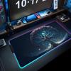 Lebensbaum Mauspads RGB Gaming-Mauspad Großes LED-Pad PC-Schreibtischmatte Leuchtendes Mauspads Große Tastaturmatten Tischteppich mit Hintergrundbeleuchtung