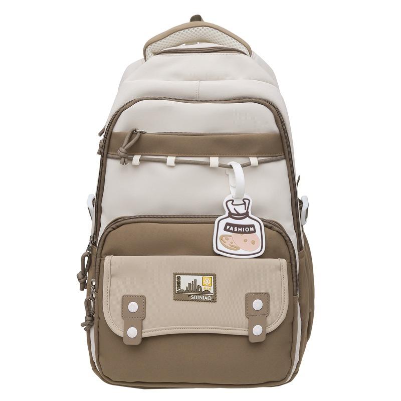 New Female Large Capacity Junior High School Students Schoolbag College Students Leisure Travel Backpack