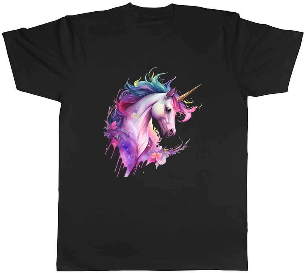 Magical Unicorn Unisexs TShirt Mythical Fantasy Horn Creature Unisex Tee Gift