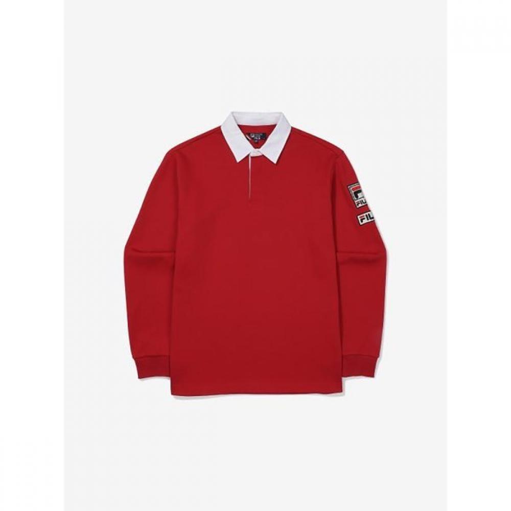 Fila Tennis HeriTage Collar Long Sleeve T shirT