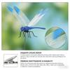 Dragon Fly Clips For Bugs Repellent, 3D Dragonfly Garden Stakes Decor - Dragonfly Clips To Keep Bugs Away, For Outdoor Garden