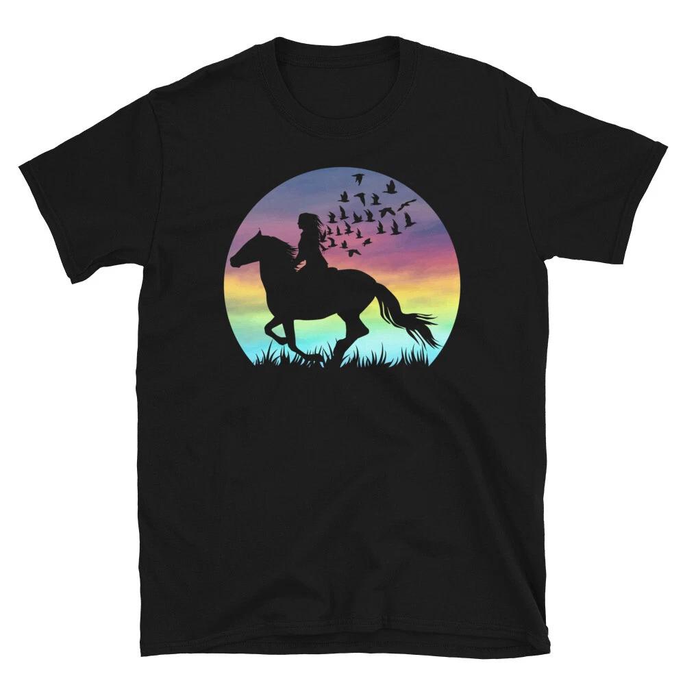 Serenity Horse Rider Horse Horseback Equestrian T-Shirt 3XL