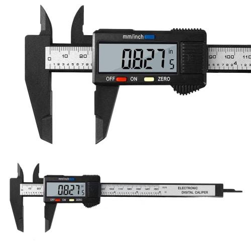 Reofrey Digital Caliper, High-Precision Caliper, Micrometer, Digital Ruler Measuring Tool for Precision Work, DIY Carpentry, Precision Measuring Range