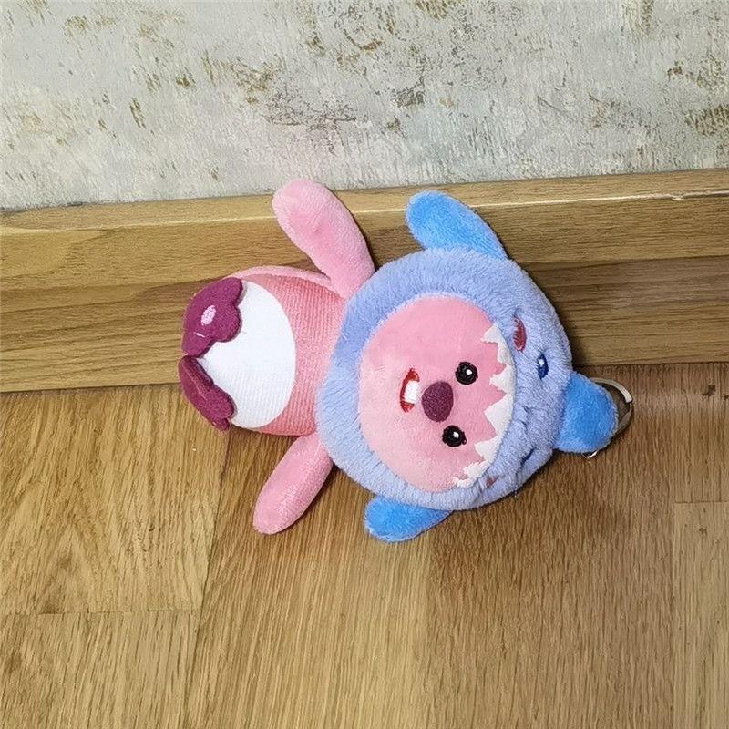 Süßer Biber Plüsch Schlüsselanhänger Kurzer Plüsch Ultra Weich Tier Tasche Dekoration