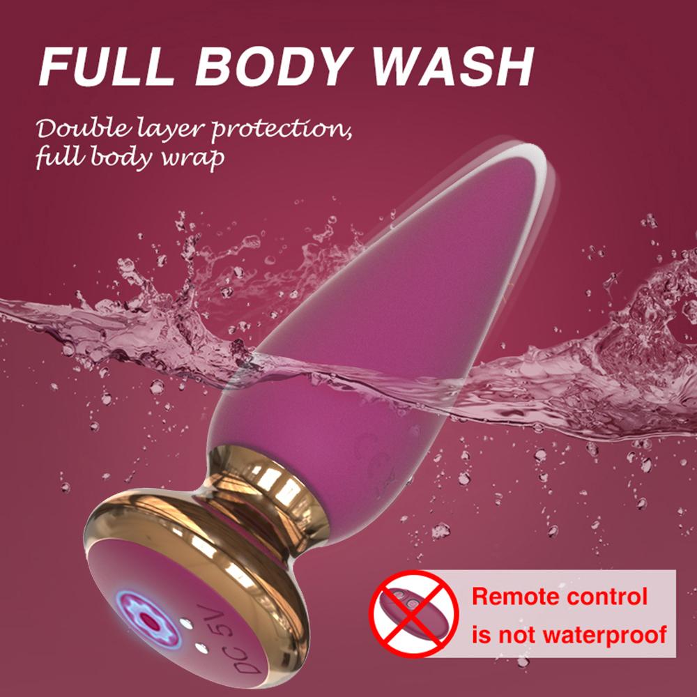 Wireless Remote Anal Vibrator Sex Toy For Men Women Anal Plug Male Prostate Massage Vagina G Spot Dildo Vibrator Anus Butt Plug