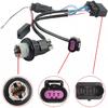 2pcs Car Headlight Lamp Wiring Harness Adapter for Dodge Ram 1500 2500 3500 2013-2018