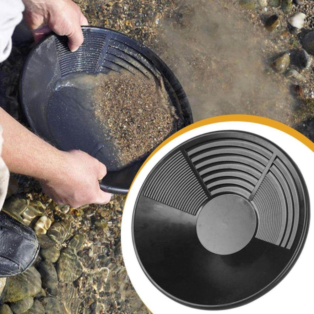 Lightweight Gold Pan Plastic Gold Panning Kit Durability Washing Gold Panning Machine Mountain