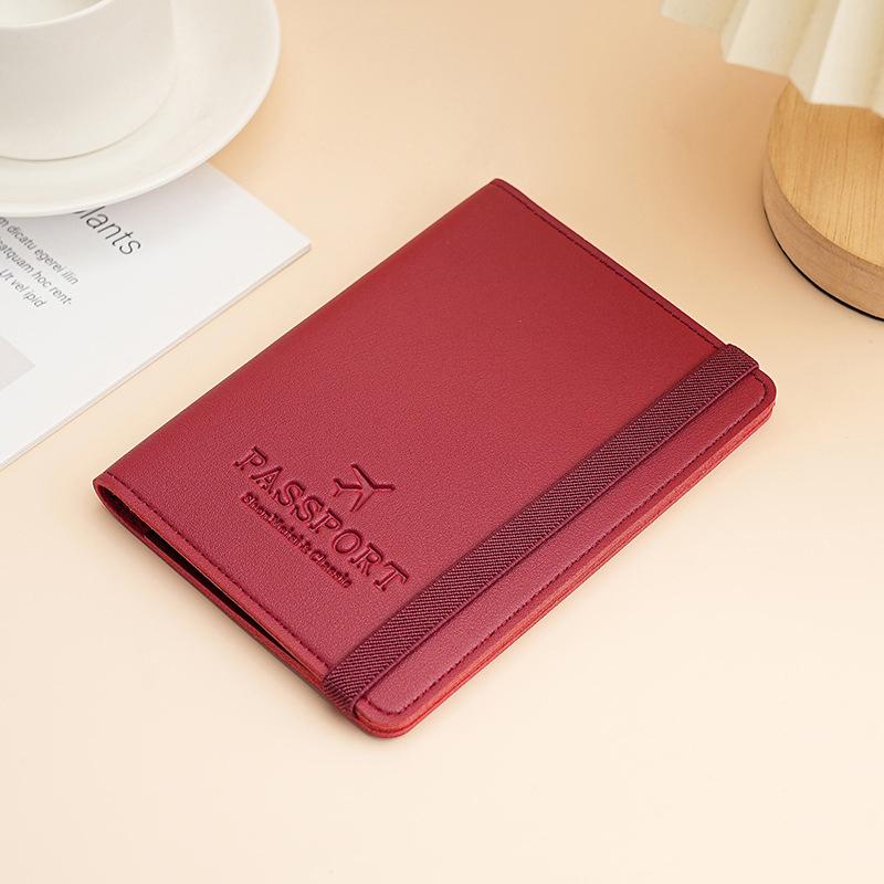 Waterproof Passport Holder Covers Case Travel Pu Leather Credit Card Wallet Cute Passport Book For Women/Men Passport Cover
