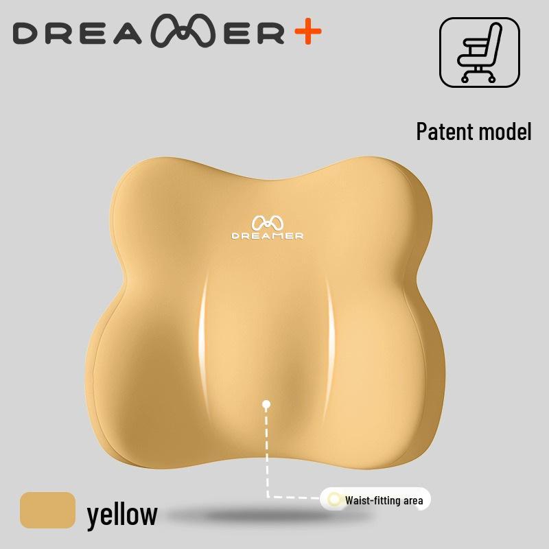 

Dreamer Office Lumbar Support Cushion & Headrest for Long Sitting Sessions Default
