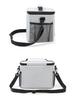 Large Capacity Color Block Insulated Crossbody Lunch Bag & Picnic Tote