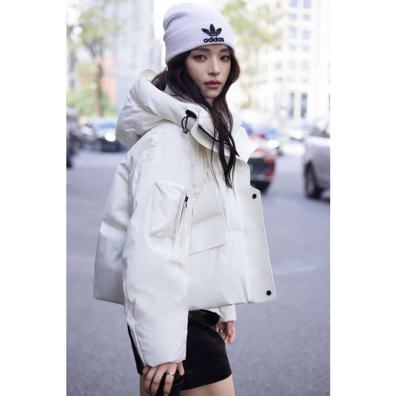 

Новая зимняя универсальная женская короткая утолщенная хлопковая одежда в корейском стиле, свободная хлопковая одежда XL