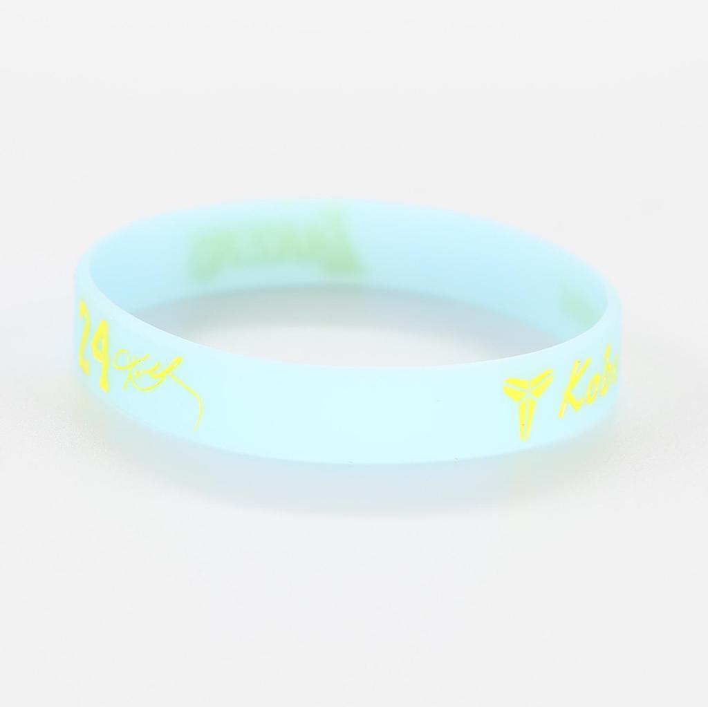 Thickened Luminous NBA Basketball Silicone Wristband: Harden, LeBron, Curry, Irving Edition