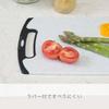 Shinki Gosei Tombo Cutting Board Ag Antibacterial Heat Resistant Dishwasher Safe Easy Clean Non-Slip Large LL Size 44cm x 27.5cm 0.8cm Rubber Stone