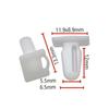50 Pcs Door Silver Trim Clips, 51471840960 Clip Replacement Car Assessories Parts for BMW