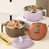 1300 ML Student Instant Noodle Bowl 304 Stainless Steel Lunch Box Food Container  Student