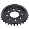 Bevel Gear Wheel 28 Teeth Hub Mount Cast Steel Industrial Robot Parts 14mm Bore 1.5 Tooth Module