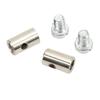 Bouchon de Câble Sans Soudure Diamètre 6mm/0.2in Conception Sans Soudure Arrêt de Câble en Métal Pour Vélo