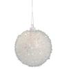 Set Of 6 Iridescent Styrofoam Baubles