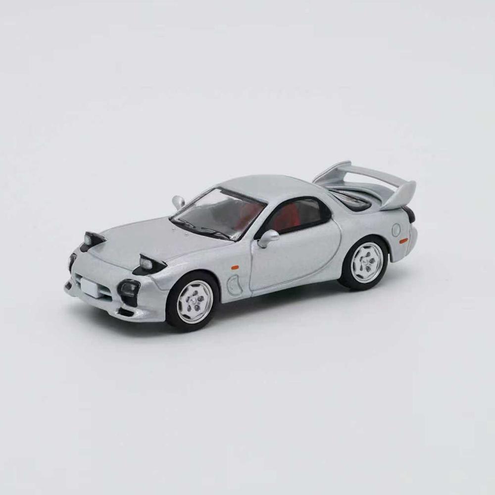 1/64 Diecast Car Model MAZDA RX-7 Cars Alloy Simulation Small-scale Car Model Miniature Toy Collection Decoration Gifts